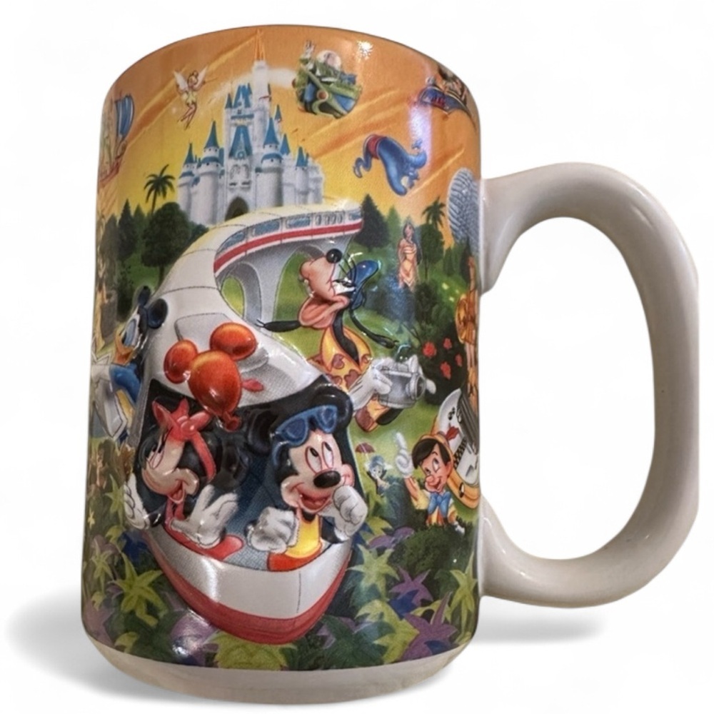 Walt‎ Disney World Four Parks One World
3D Collectable Coffee Tea Cup Mug